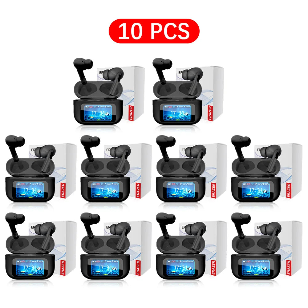 ERAZER ANC Wireless Earbuds with Smart Touch Screen