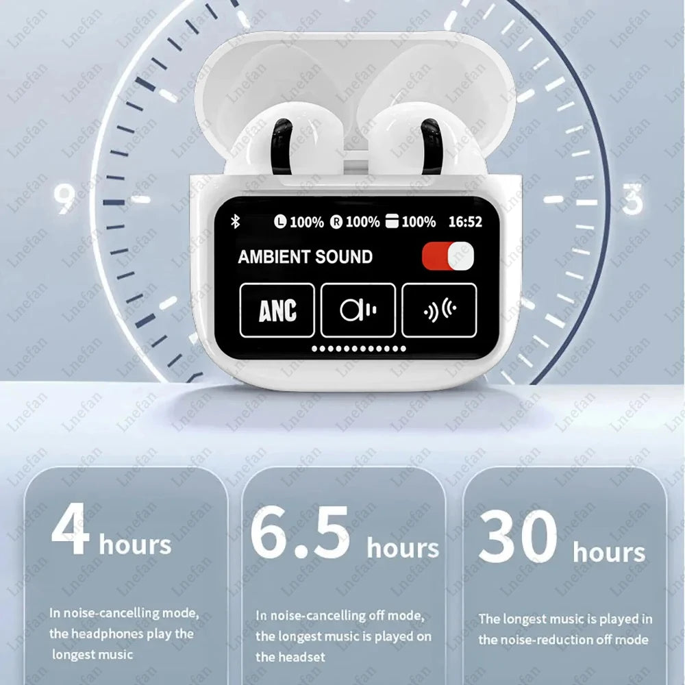 A11 Pro Wireless Earbuds with Smart LCD Display