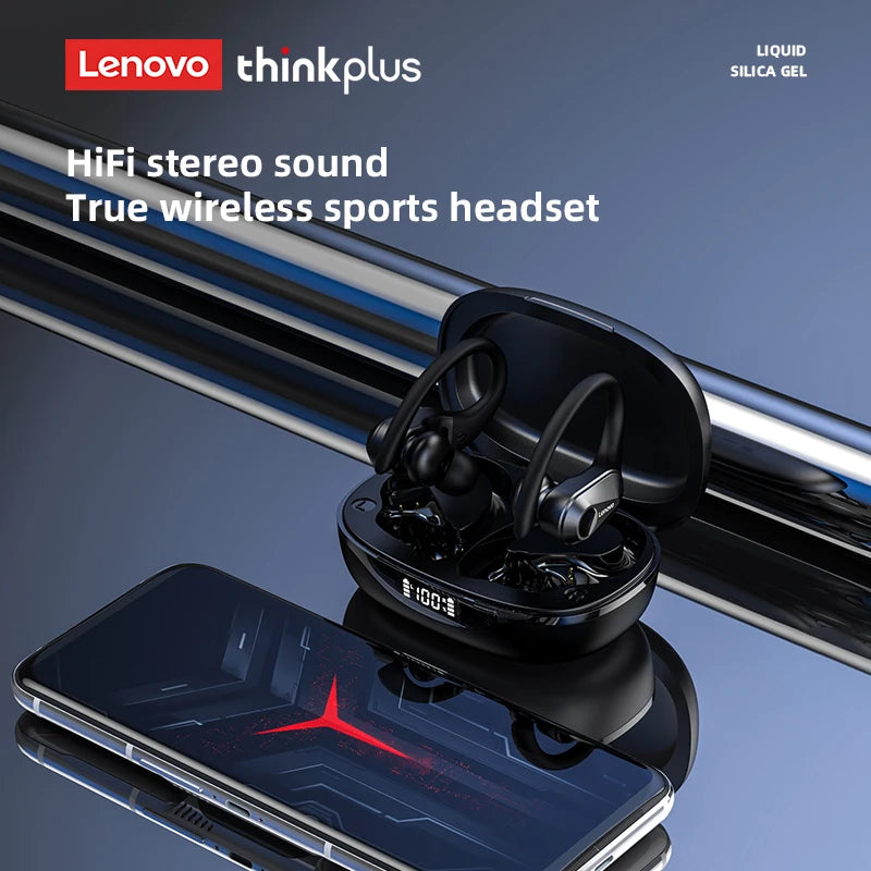 Lenovo LP75 Sports Wireless Earbuds – Bluetooth 5.3 & HiFi Sound