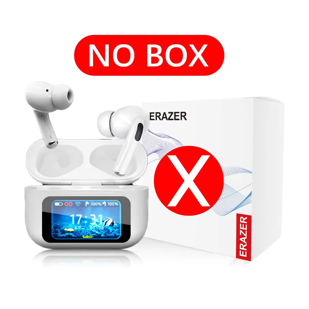 ERAZER ANC Wireless Earbuds with Smart Touch Screen