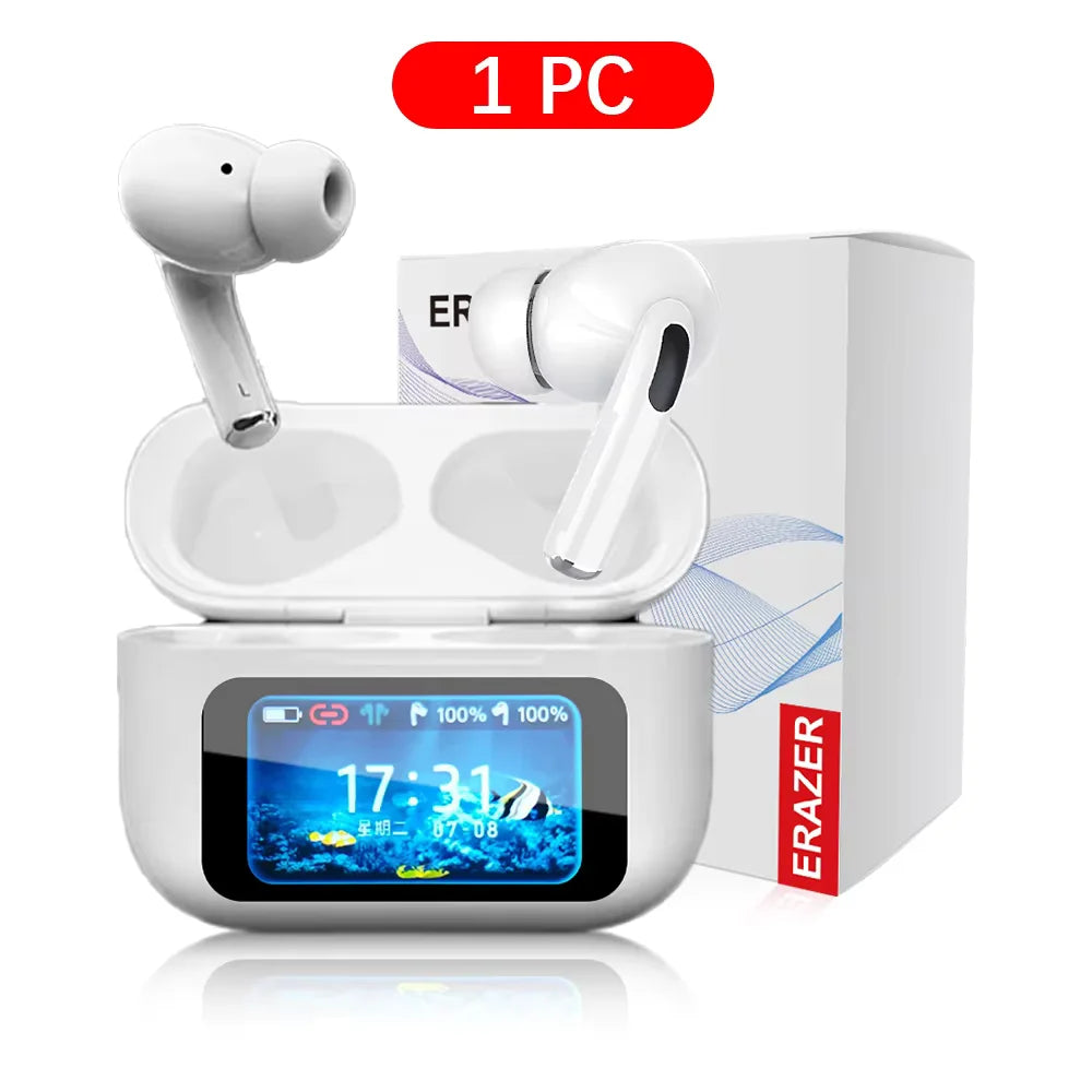 ERAZER ANC Wireless Earbuds with Smart Touch Screen