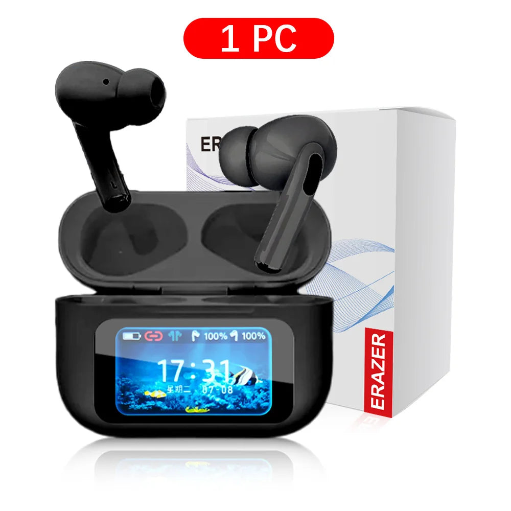 ERAZER ANC Wireless Earbuds with Smart Touch Screen